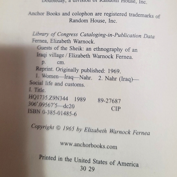 GUEST OF THE SHEIK by Elizabeth Warnock Fernia Paper Back - Picture 8 of 8